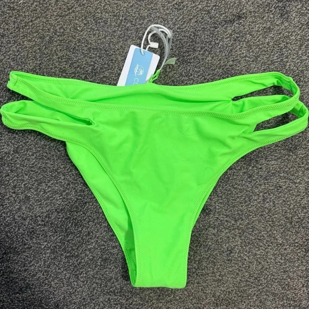 NWT CUPSHE bikini bottoms sz l